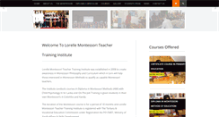 Desktop Screenshot of lorelleinstitute.com